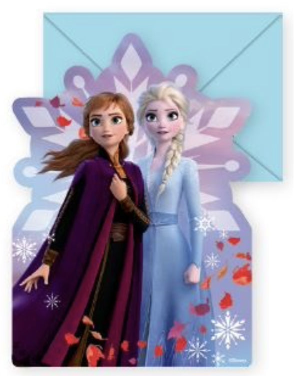 INVITE 8PK DISNEY FROZEN